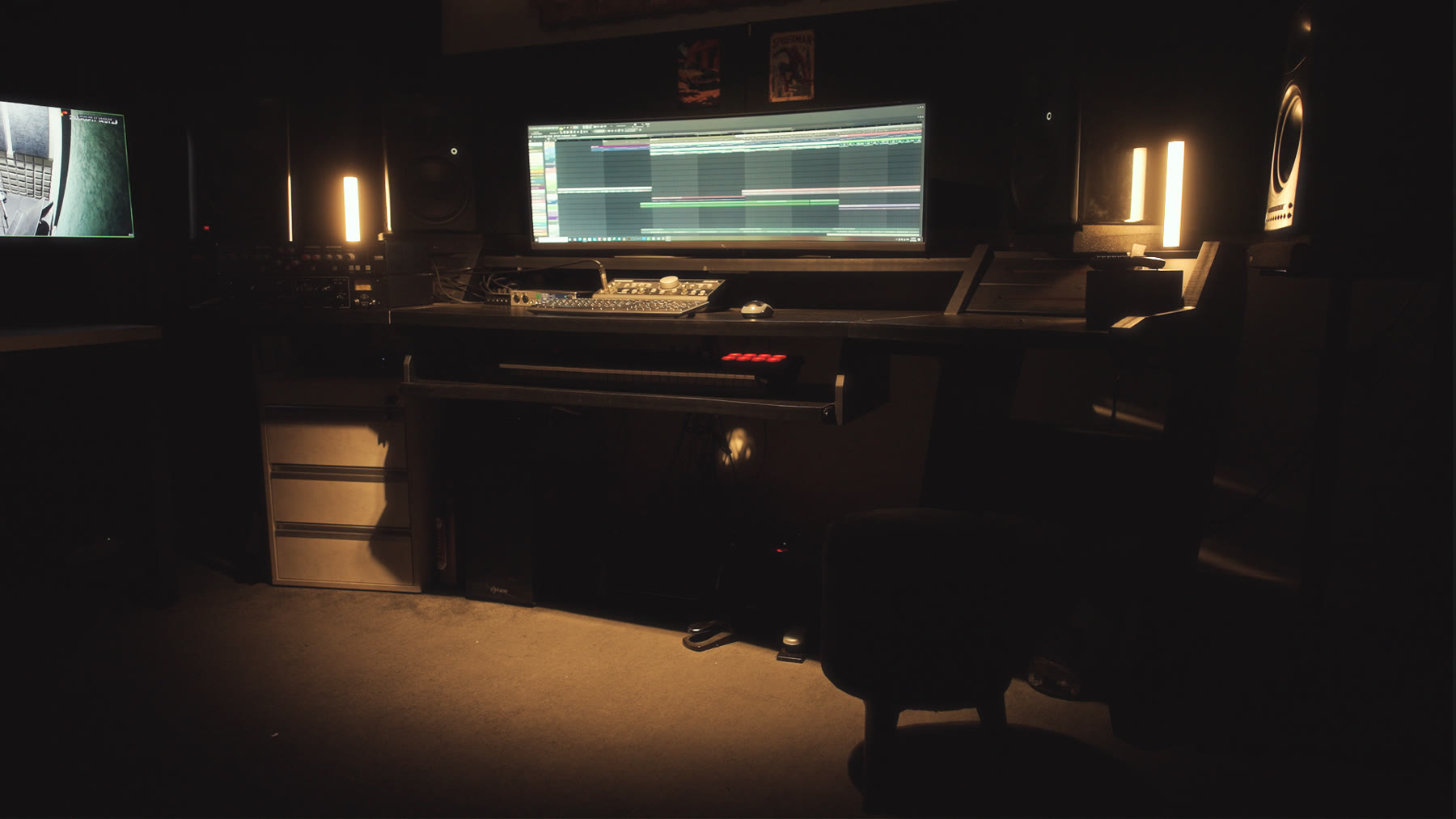 Sound control room