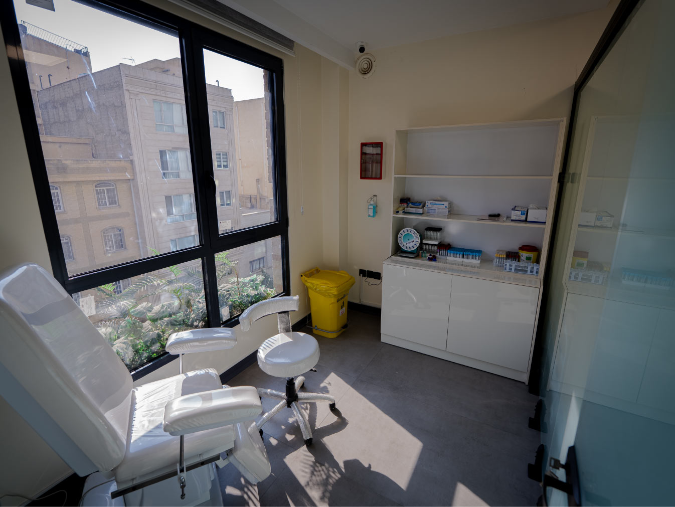 Clinic treatment room