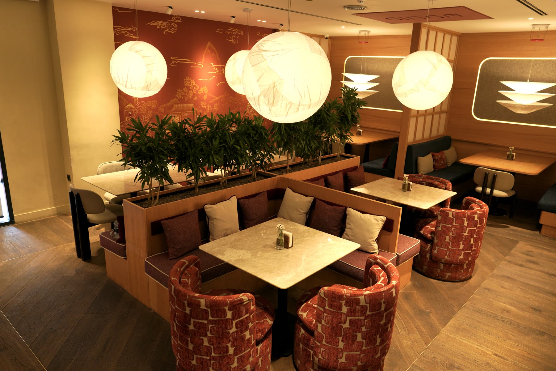 GinGa dining room
