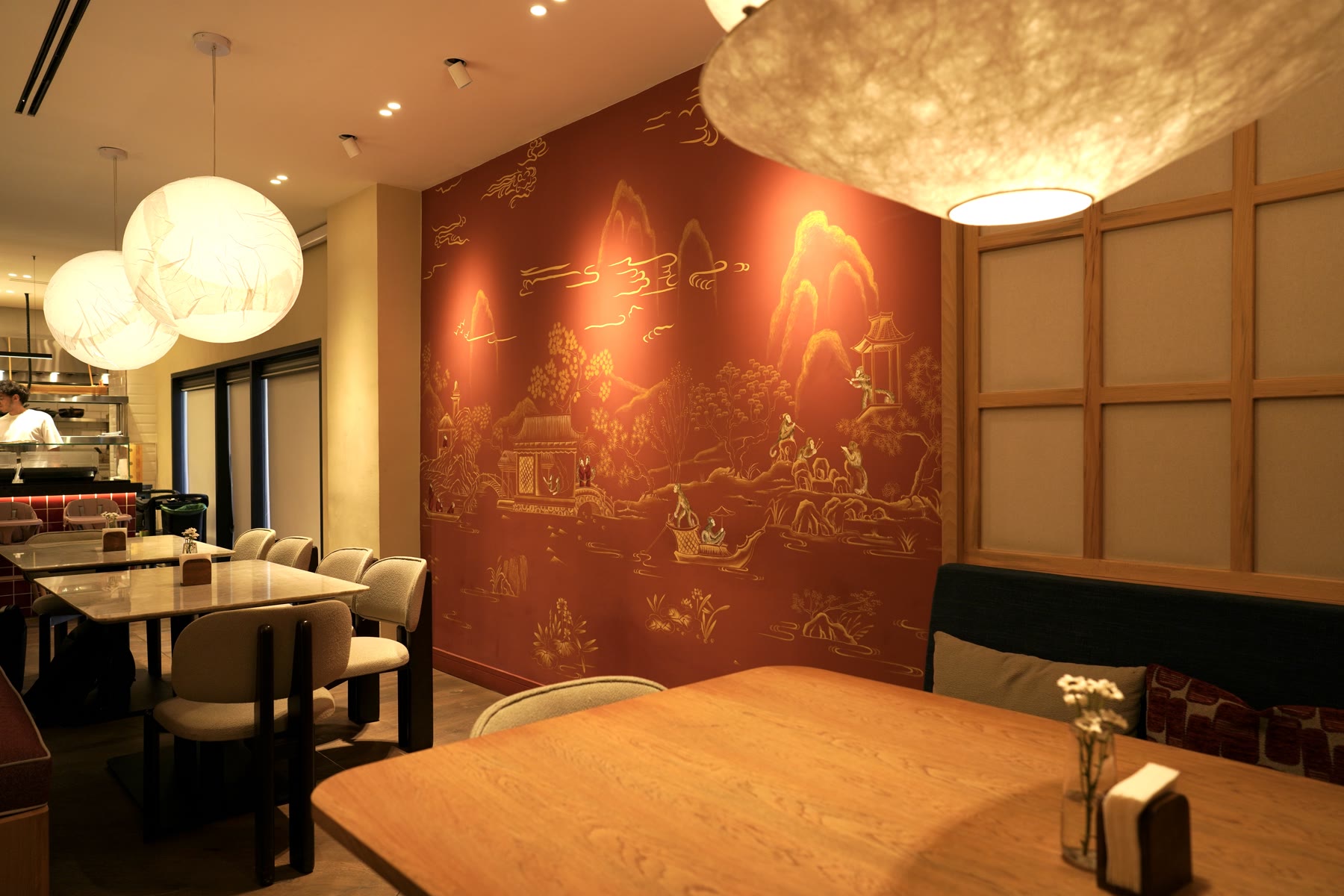 GinGa mural wall