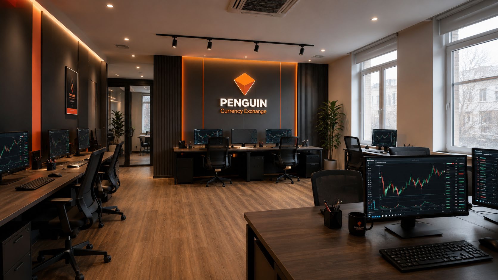 Penguin office